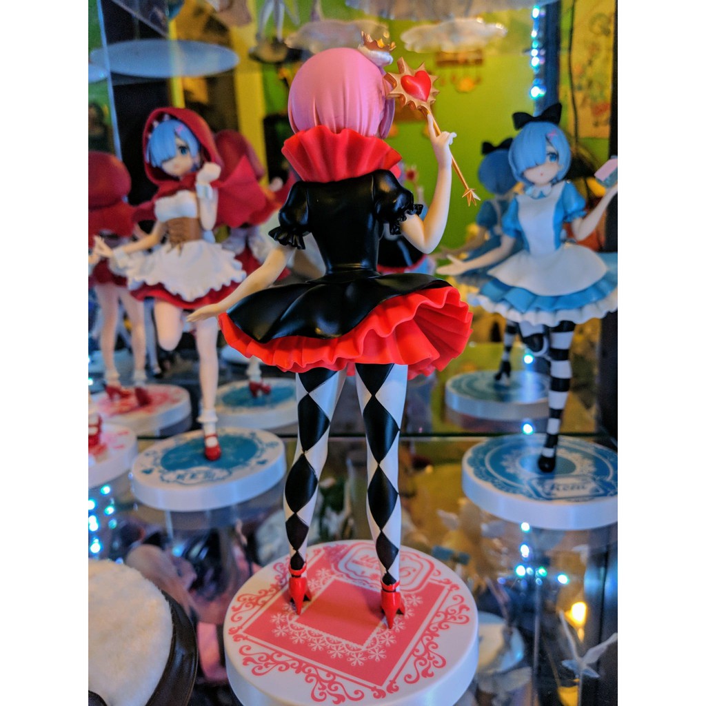 Mô Hình Figure Chính Hãng Anime Re:Zero, Ram, In Wonderland Version, FURYU, Nhật Bản