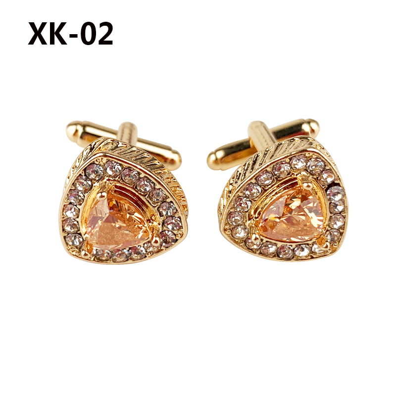 EFAN Khuy Măng Sét Bằng Kim Loại Phong Cách Pháp Lịch Lãm Cho Nam XK01-25