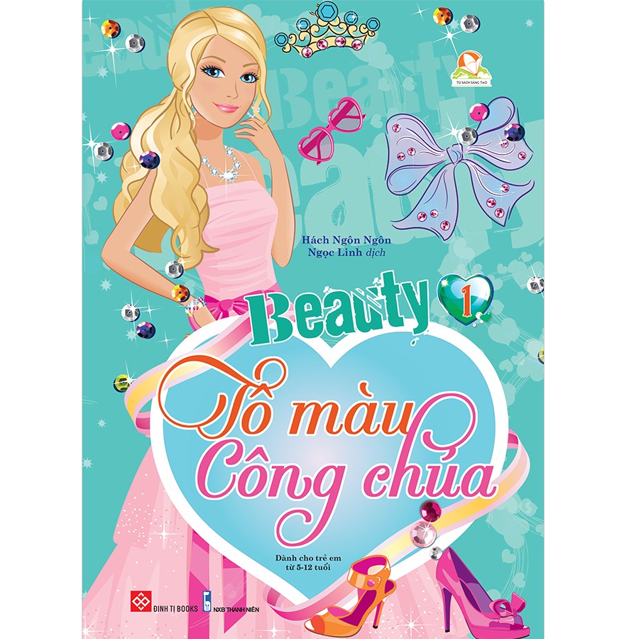 Sách - Beauty - tô màu công chúa