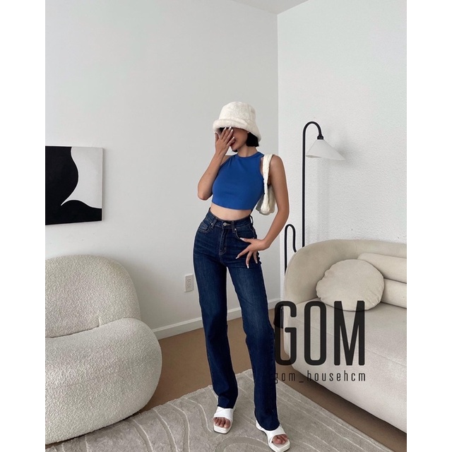 Áo sát nách lai bầu (ảnh thật shop chụp)