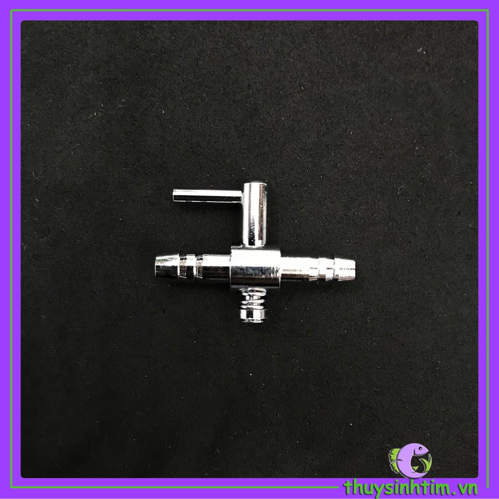 Van Chỉnh Inox - Điều Chỉnh Lượng Khí Oxy Cho Hồ Cá Tép
