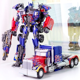 Mô hình black mamba ls-03f km-01 optimus prime ls03 đồ chơi robot người máy lắp ghép ls 03f cao 38cm km01 ls03f