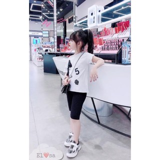 Quần lenging lửng cho bé