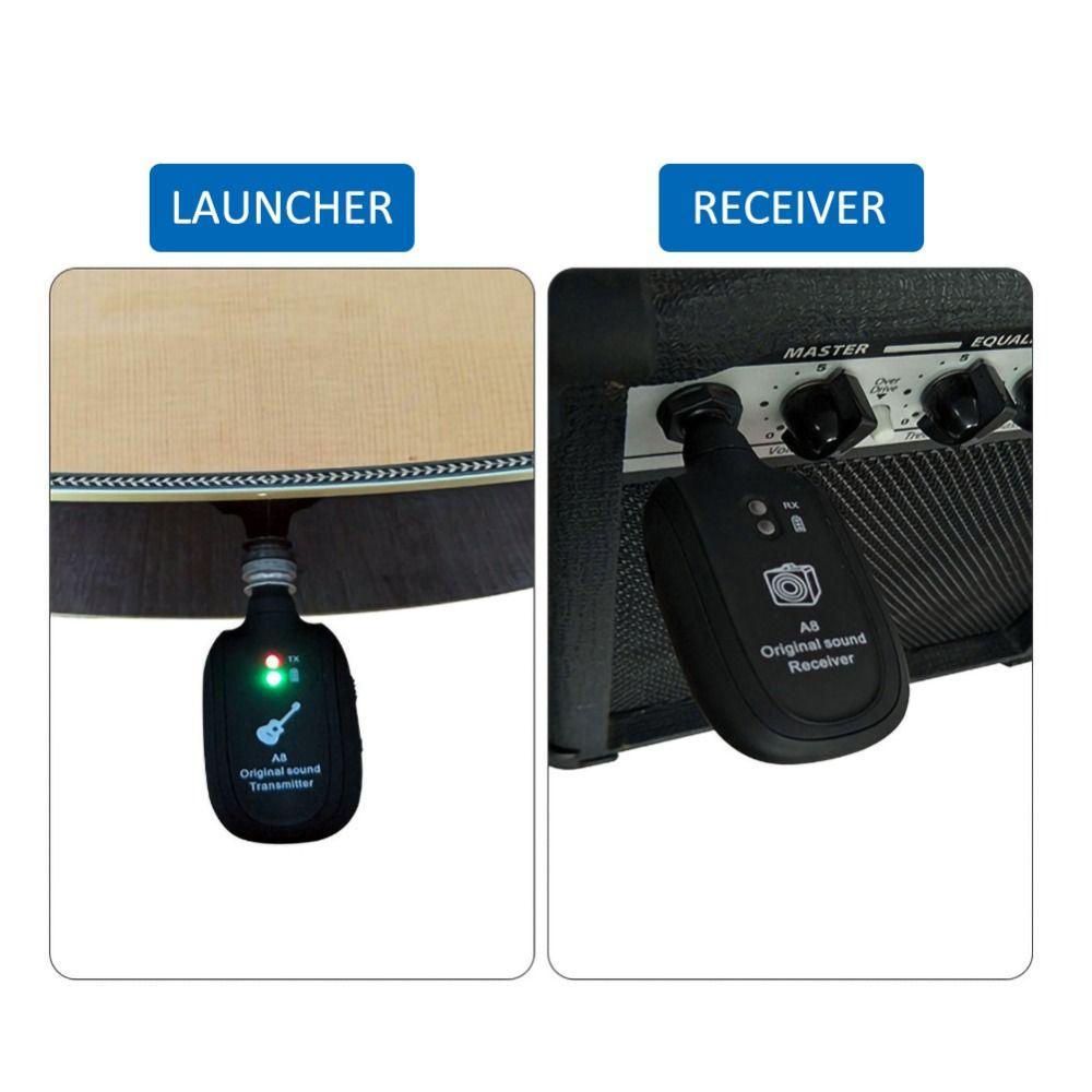 Thiết Bị Truyền Nhận Tín Hiệu Âm Thanh Cho Đàn Guitar Không Dây 730mhz