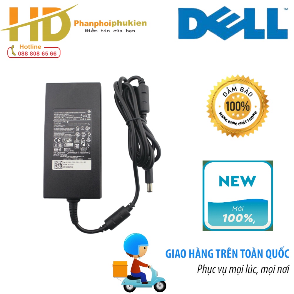 Sạc dành cho Laptop Dell Vostro 15 7000 7570 7580 - Hàng Nhập khẩu