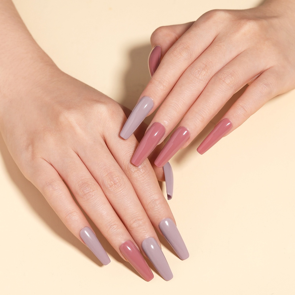 Lọ Gel Sơn Móng Tay Màu Nâu Camel 7.5ml DIY