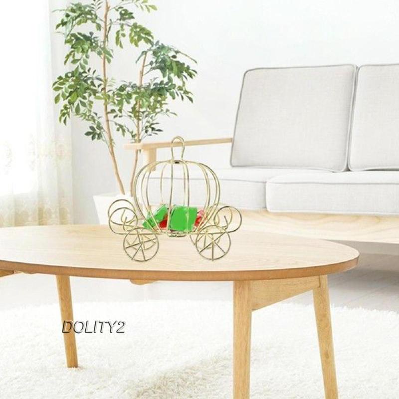 [Dolity2] Đồ trang trí Hộp Kẹo Để Bàn Trang Trí Bằng Sắt