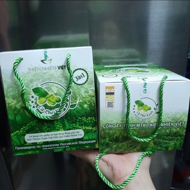 Cafe Xanh Giảm Cân Thiên Nhiên Việt