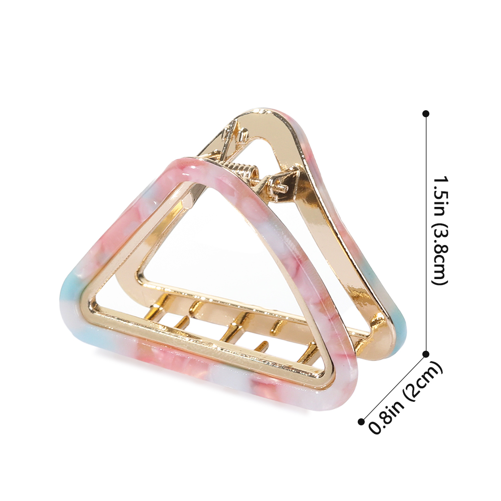 Kẹp tóc càng cua kim loại giữ chắc chắn thời trang dành cho nữ