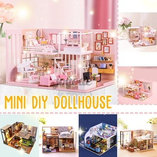 Mô Hình Ngôi Nhà Búp Bê Mini Xinh Xắn