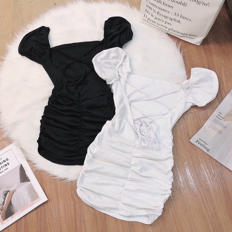 Đầm borip đan dây lưng | BigBuy360 - bigbuy360.vn