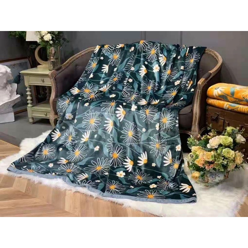 Chăn nỉ nhung tuyết thương hiệu _LOẠI 1_mềm có túi xách nặng 2kg7 kích thước 2mx2m3 loại 1