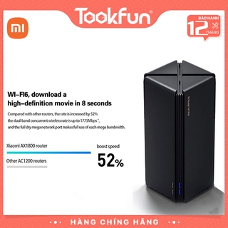 Bộ phát WiFi Xiaomi Mi Router AX1800 Hỗ trợ mesh, WiFi 6, 5 Core