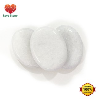 Đá Lạnh Massage Mặt Hinh Oval - Đá Tự Nhiên