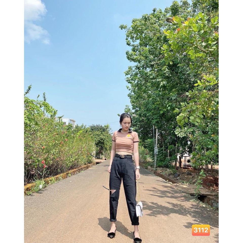 (rẻ vô địch ) QUẦN BAGGY NỮ CHẤT JEAN THỜI TRANG CAO CẤP 1989