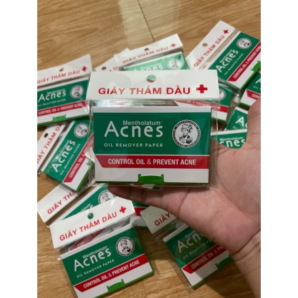 Giấy thấm dầu Acnes bịch 100 tờ