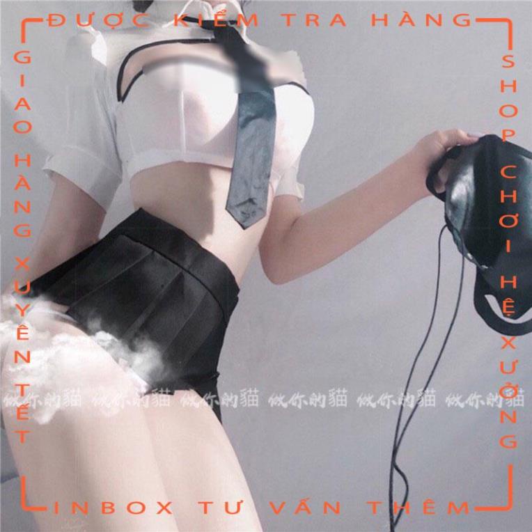 Set đồ lót 5 món cosplay đồng phục thư ký gợi cảm  - hot tiktok | BigBuy360 - bigbuy360.vn