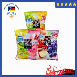 [HÀNG NHẬT] Thạch Nhật Orihiro 240g 12 chiếc - các vị trái cây