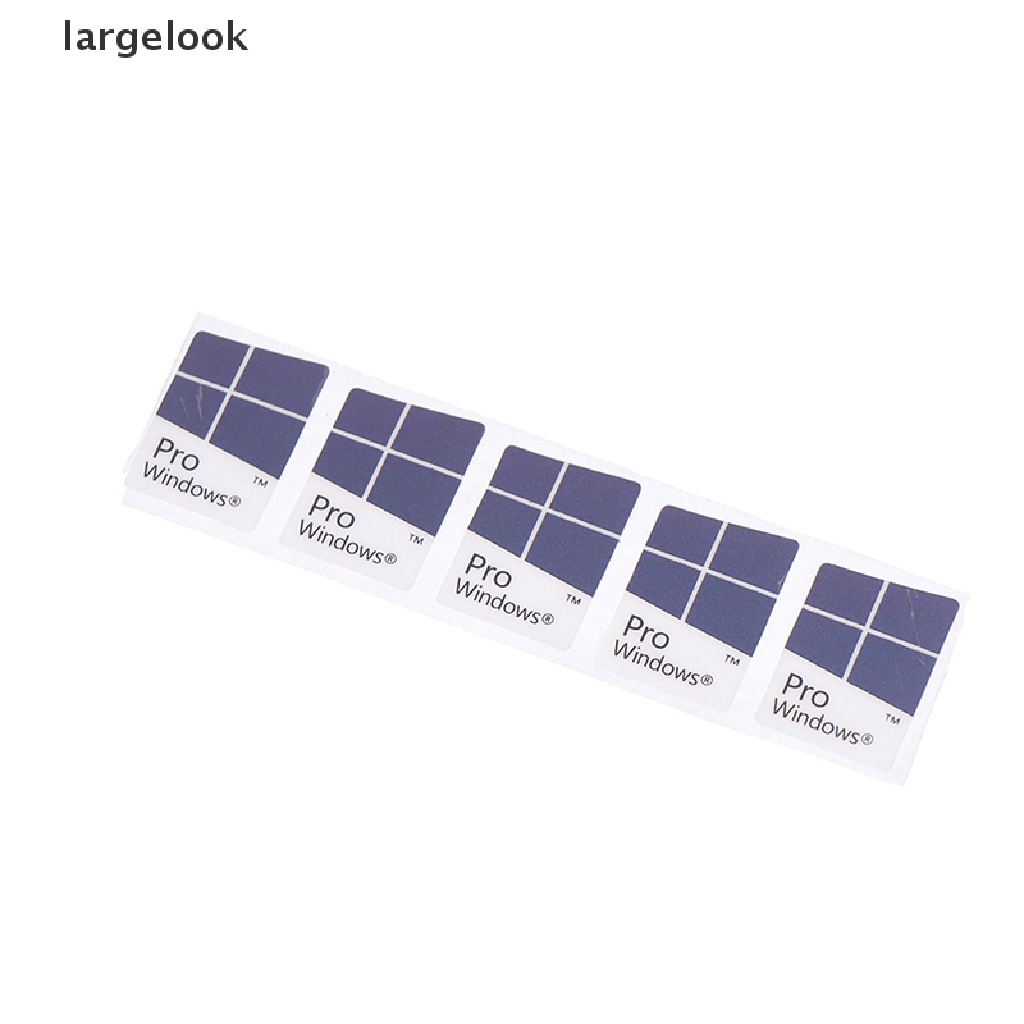 Bộ 5 Sticker Dán Trang Trí Sổ Tay / Máy Tính Windows10 WIN10 PRO ♨Nóng Bỏng