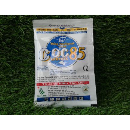 Thuốc trừ nấm bệnh, diệt vi khuẩn COC 85 20gr