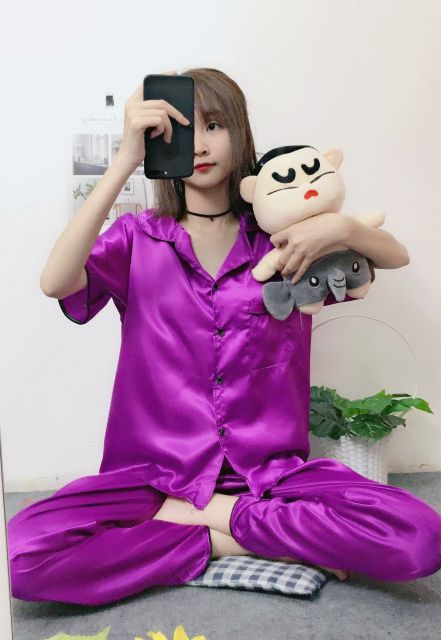 Bộ pijama phi bóng quần dài size dưới 55kg