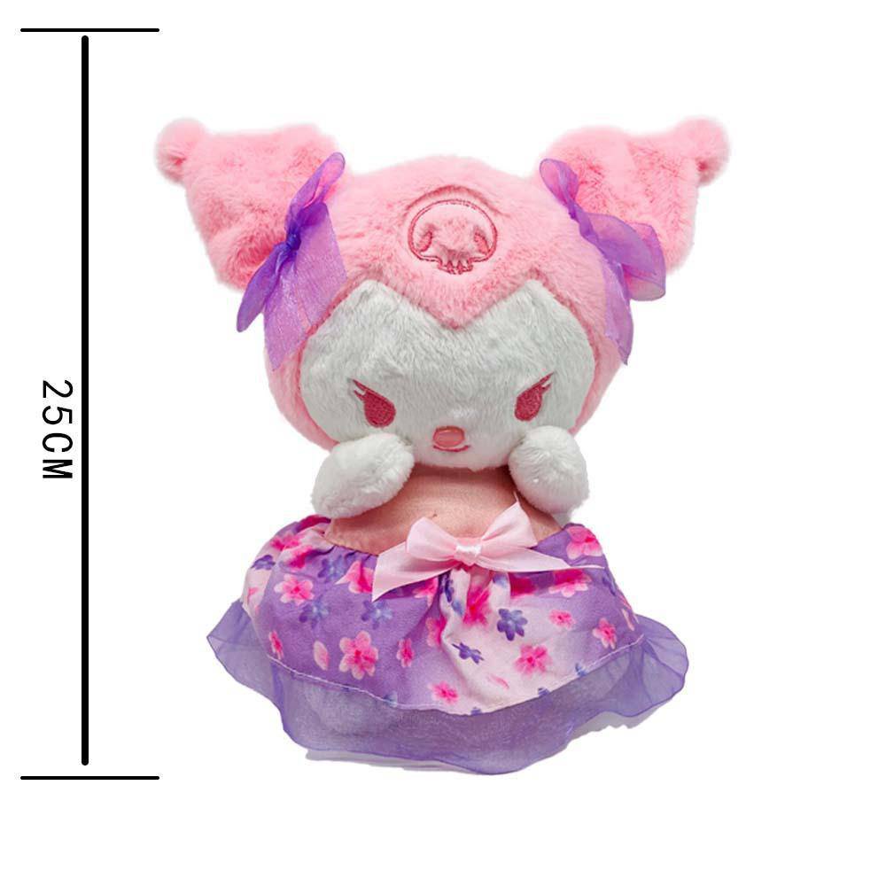 SANRIO Thú Nhồi Bông Hình Cinnamoroll Kuromi Hello Kitty Mymelody Dễ Thương