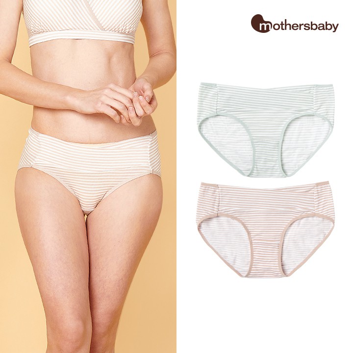 Đồ Lót Bầu Chính Hãng-Quần Lót Bầu Và Sau Sinh Cạp V, Nhẹ, Thoáng, Mát,Chất Liệu Tencel Thương Hiệu Mothersbaby Hàn Quốc