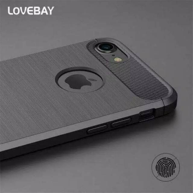 Ipaky Ốp Lưng Sợi Carbon Cho Iphone 7 Plus