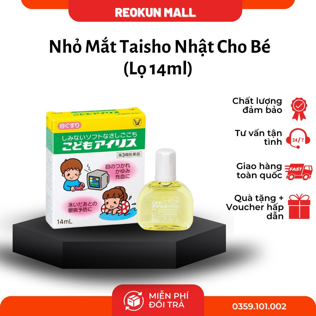 Nhỏ Mắt Taisho Nhật Cho Bé Hay Xem Tivi Điện Thoại 14ml