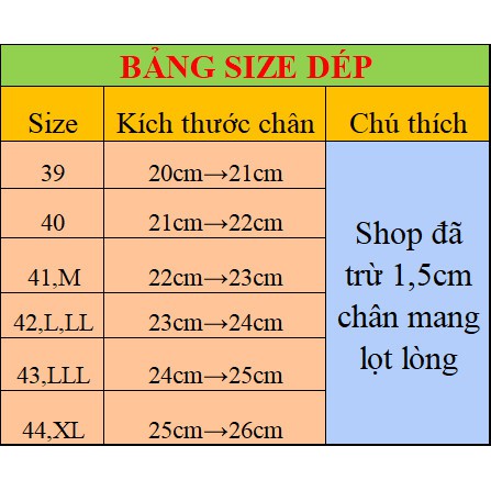 (NHỚ TĂNG 3-4 SỐ ) Dép tổ ong Nam Nữ nhiều màu đi trong nhà, nhà tắm, đi biển