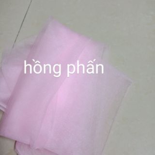 Vải voan lưới ánh nhũ