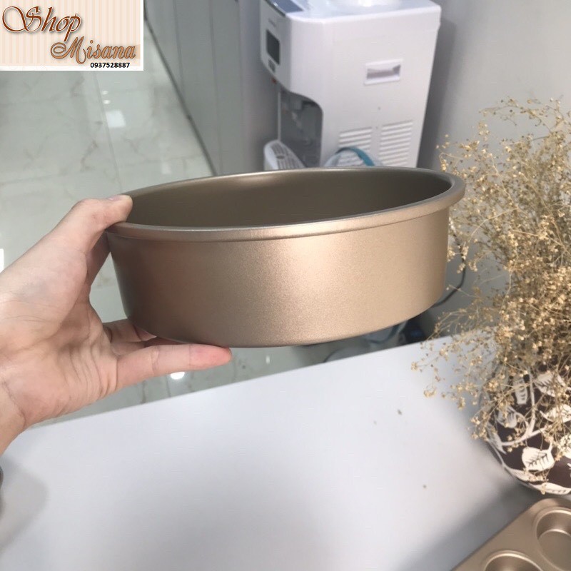 Khuôn bánh mì hoa cúc chống dính hình oval 21cm D08