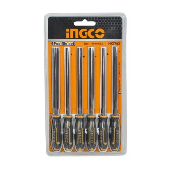 ĐỒ NGHỀ INGCO Bộ 6 giũa sắt  HKTF63