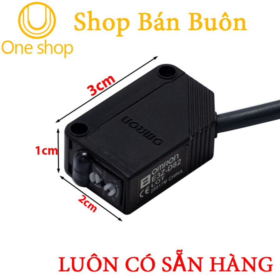 Cảm Biến Quang Omron E3Z-D82 12-24VDC PNP 8-50cm