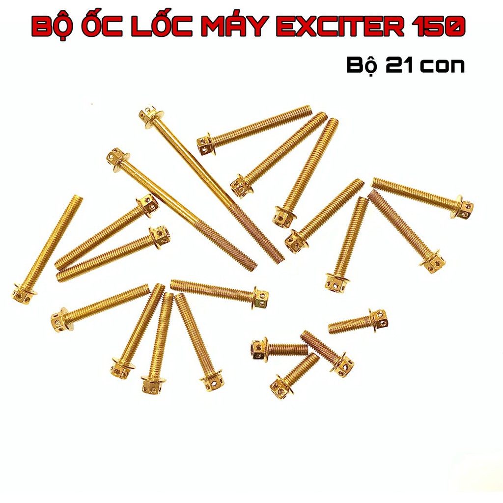 SALE BỘ LỐC MÁY VÀNG VƯƠNG MIỆN THÁI CHO WINNER VÀ EXCITER 150