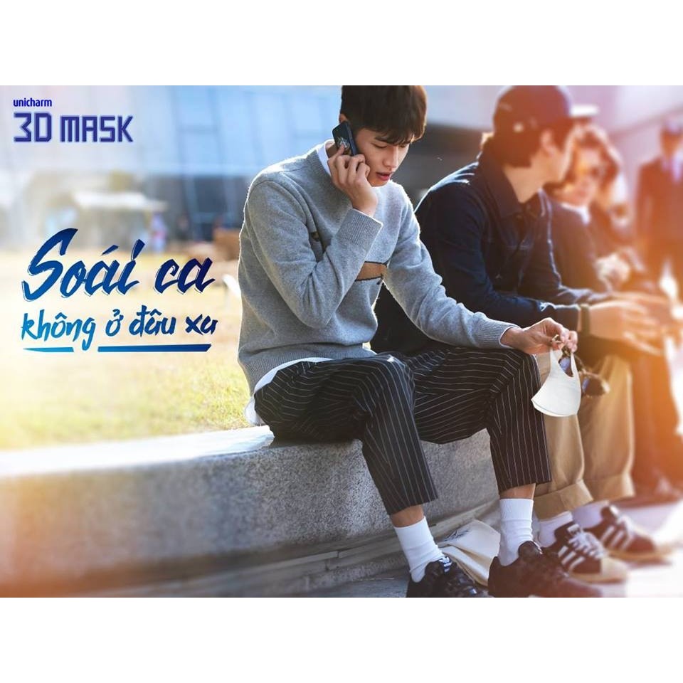 Bộ 5 hộp khẩu trang ngăn khói bụi Unicharm 3D Mask Superfit (Made in Japan) - Hộp 5 cái | BigBuy360 - bigbuy360.vn