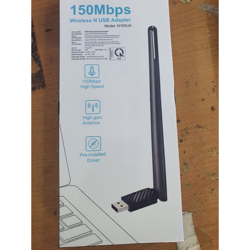 USB Wi-Fi chuẩn N tốc độ 150Mbps TOTOLINK N150UA