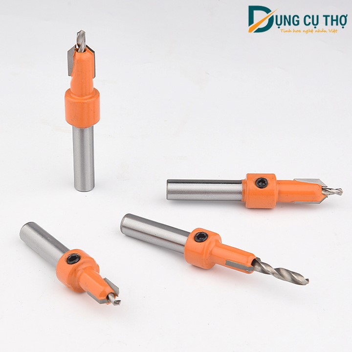 Combo bộ 5 mũi khoan gỗ - khoan bắt vít 2 tầng âm đầu vít cao cấp mũi khoan gỗ , mũi khoan âm đầu vít , khoan 2 tầng...