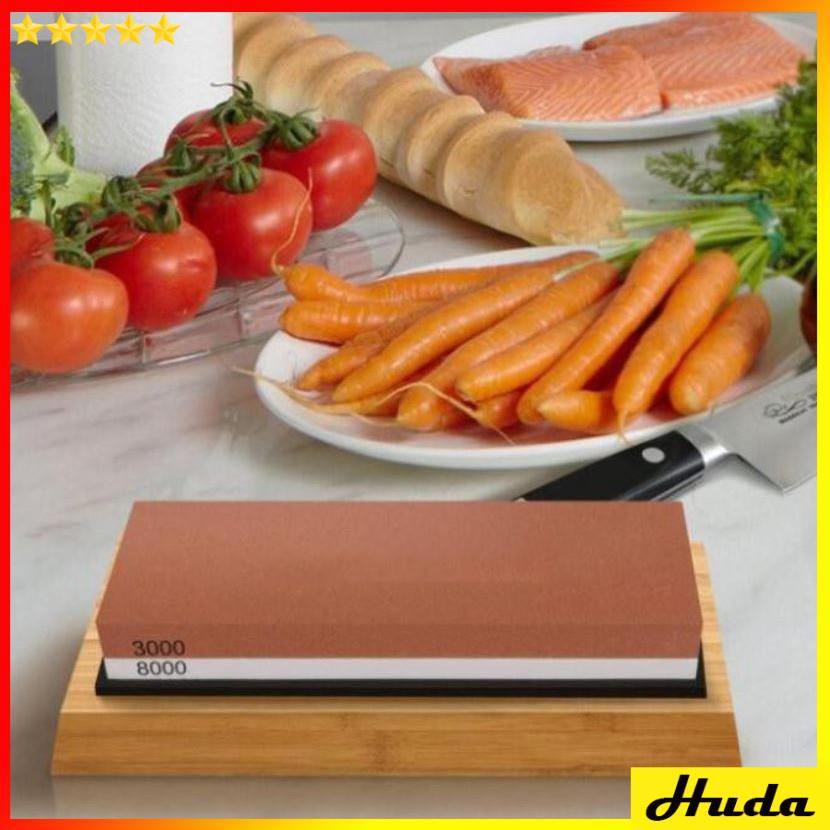 ĐÁ MÀI DAO NHẬT BẢN 2 MẶT - ĐÁ MÀI DAO KÉO 1000 3000 8000 Siêu Mịn Cao Cấp  -  đồ làm mộc