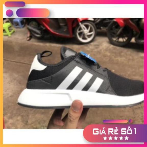 [Sale 3/3] HÀNG XỊN GIÀY ADIDAS-XPLR ĐEN SỌC TRẮNG PHẢN QUANG Sale 11 -op1 "