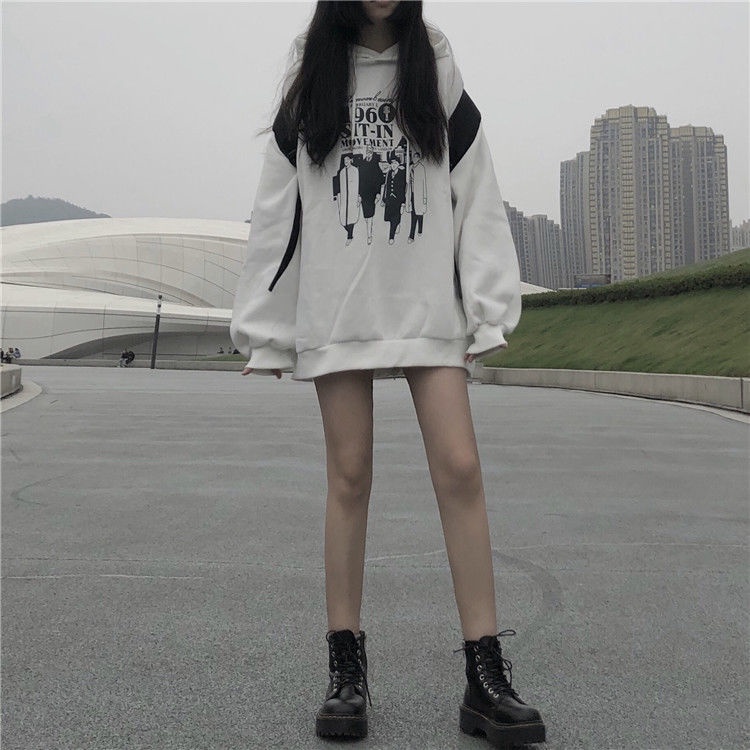 【Yuki】Áo hoodie họa tiết siêu chất phong cách Hàn Xẻng | BigBuy360 - bigbuy360.vn