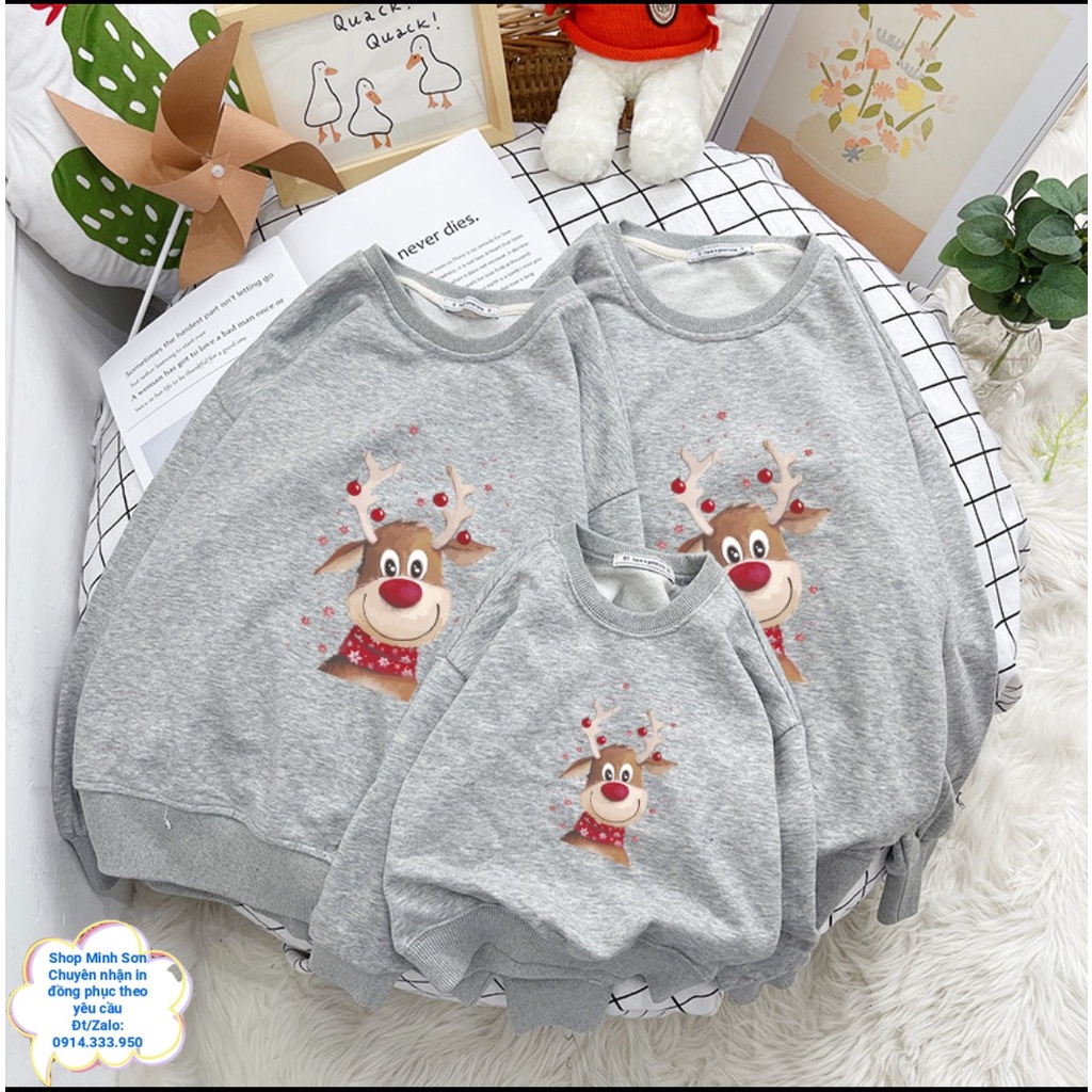 ☃️❄☃️VIDEO  ÁO NỈ GIA ĐÌNH TUẦN LỘC, ÁO NỈ ĐÔI SWEATER LOẠI 1 ĐỦ MÀU ĐỦ SIZE