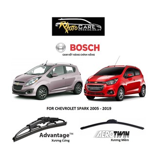 Bộ 2 Cái [Gạt Mưa] Wipers Bosch For [Chevrolet Spark] 14"-22" - Riautocare