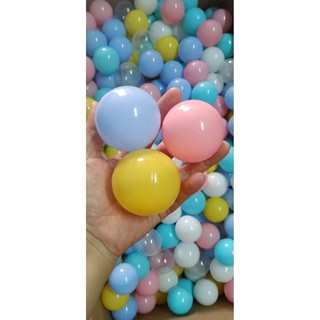 Bóng nhựa mềm Holla 5.5cm và 8cm (100 bóng,50 bóng,20 bóng)