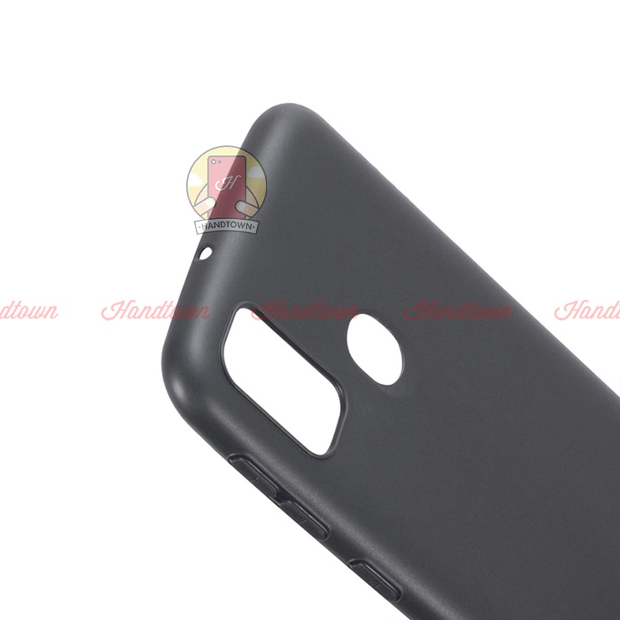 Ốp Lưng Samsung Galaxy A21s Silicone Dẻo Đen