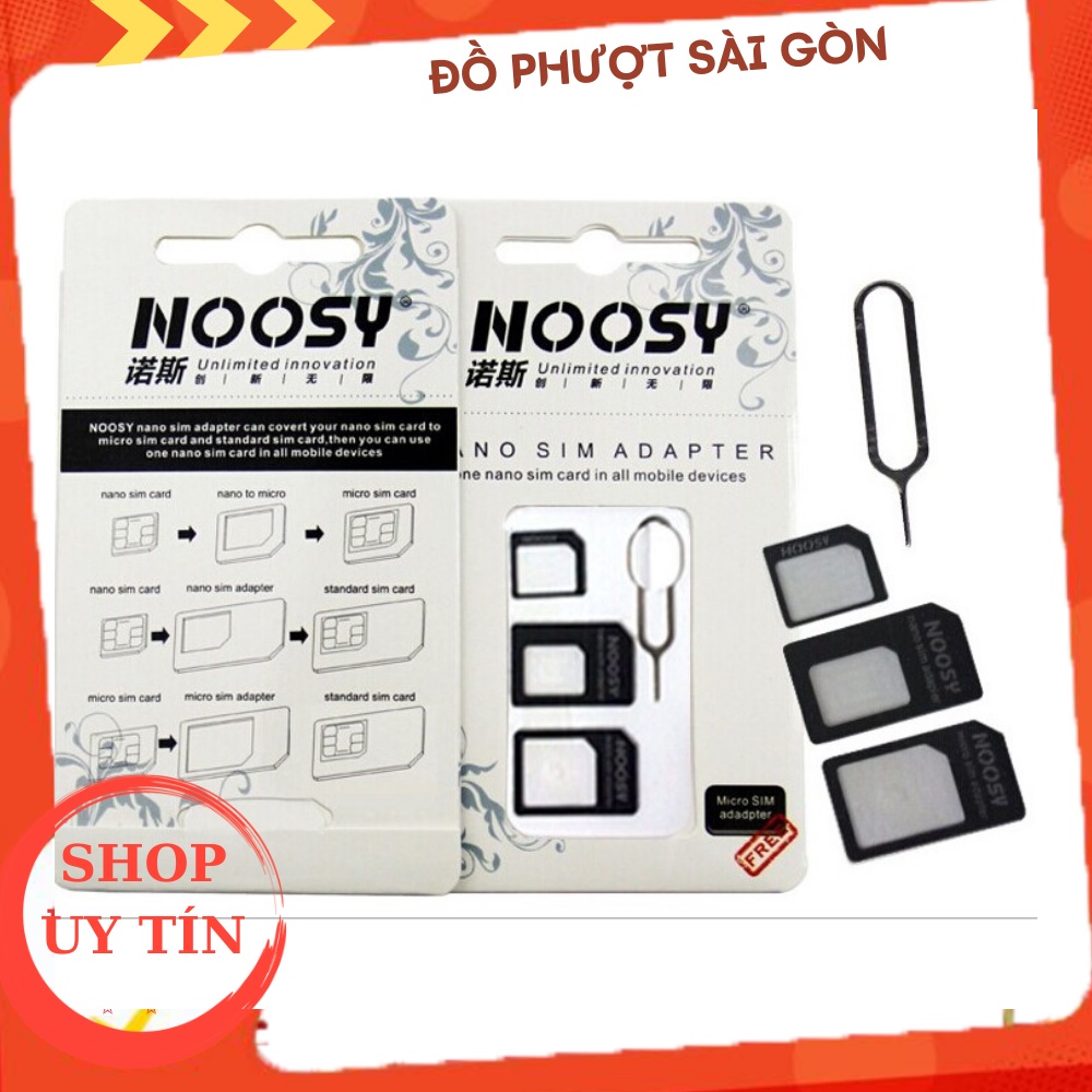 ✔️ Bộ Kit Adapter Khay Sim Noosy + Que Chọc Sim