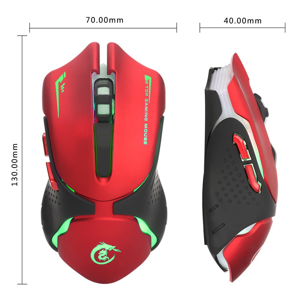 Chuột chơi game HXSJ A903 Led RGB - Gaming Mouse HXSJ A903