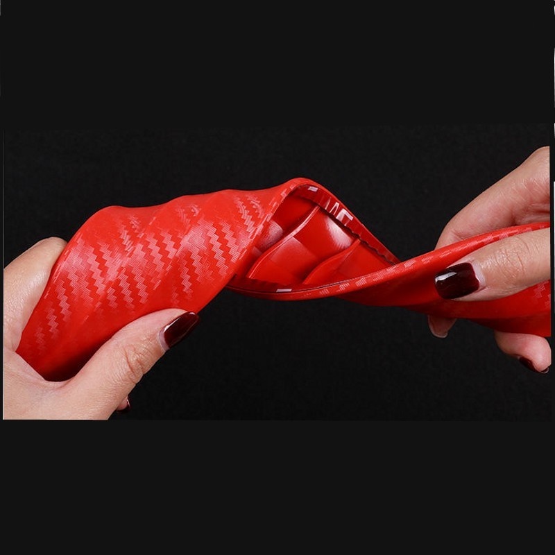 Set 2 dải dán bảo vệ chống va chạm cản trước và sau nhiều màu sắc cho ô tô