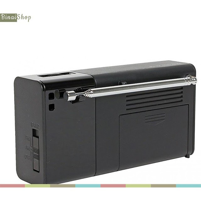 Đài radio bỏ túi chỉnh tay FM, AM Sony ICF-P36  Zfullhộp