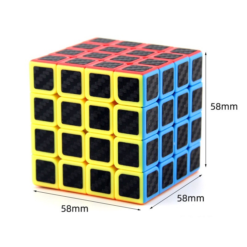 Đồ chơi giáo dục Rubik WCA khôi lập phương 4x4x4 051 - Quay Tốc Độ, Trơn Mượt, Bẻ Góc Tốt